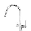 3 way mixer tap with pull out